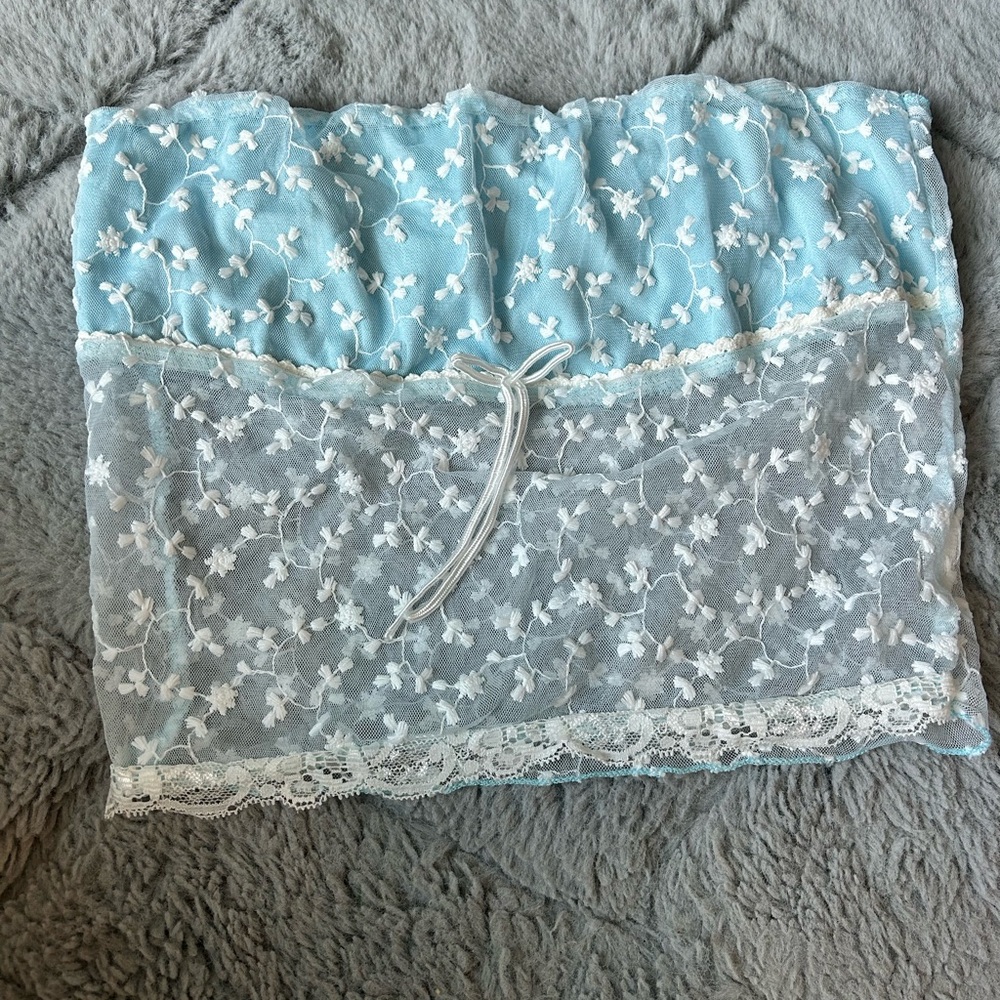 Flower Tube Top